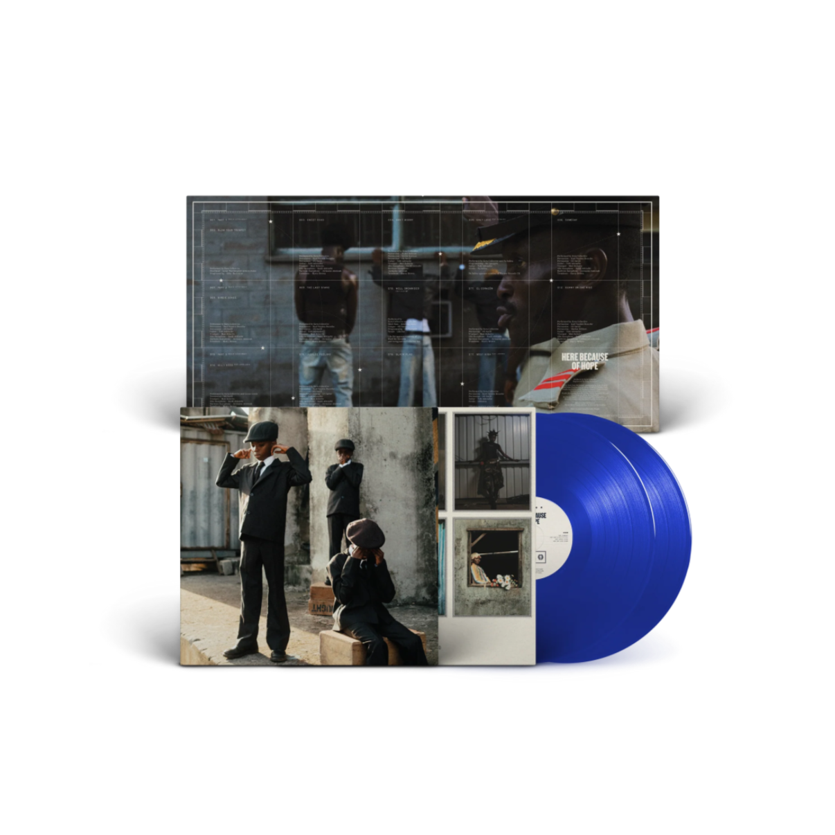 Vinilo Ezra Collective - Here Because of Hope (Blue Vinyl/2LP)