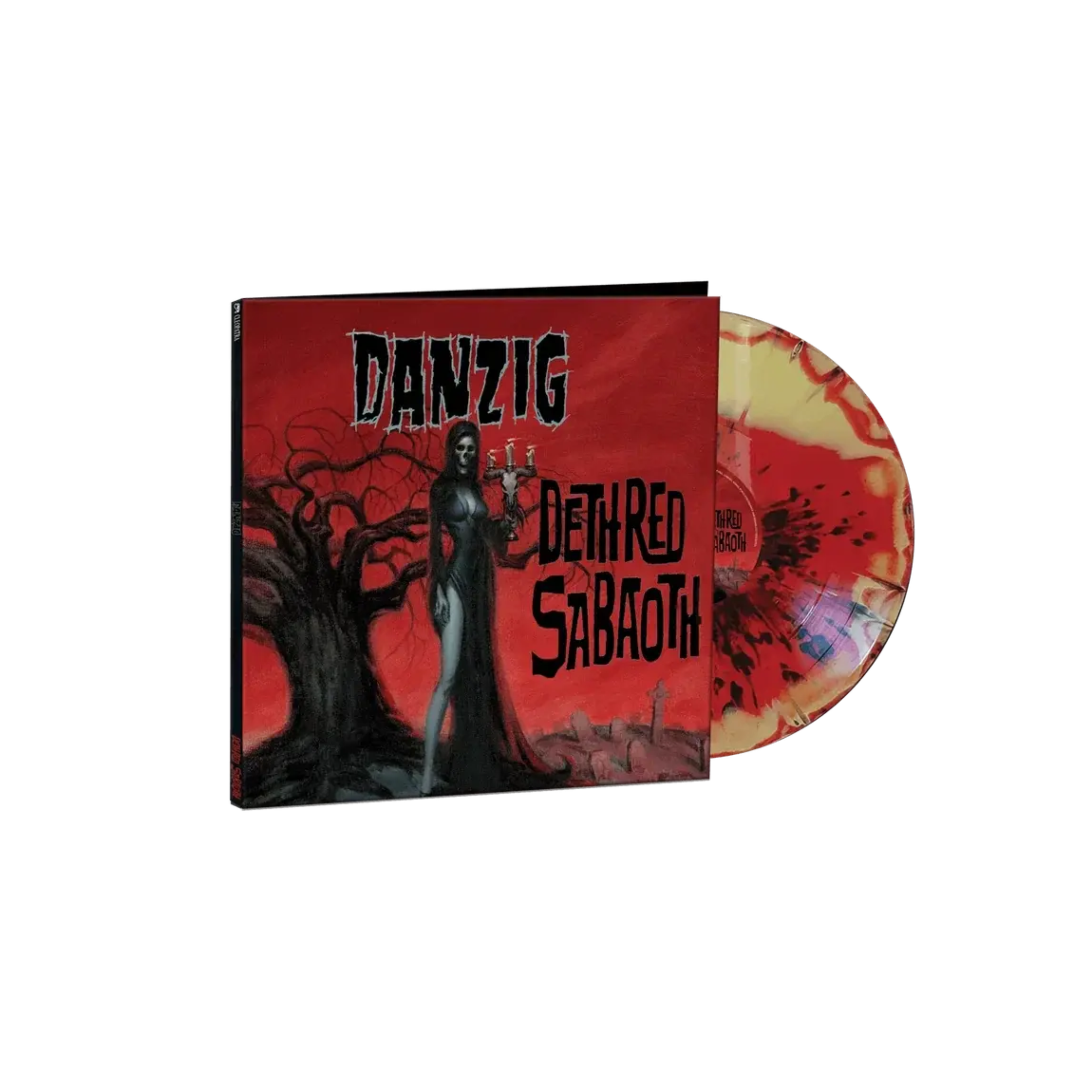 Vinilo Danzig - Deth Red Sabaoth (Black/Red/Yellow Haze Splatter Vinyl)