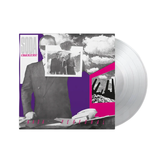 VINILO SODA STEREO - NADA PERSONAL (NUMBERED/CRYSTAL CLEAR VINYL)