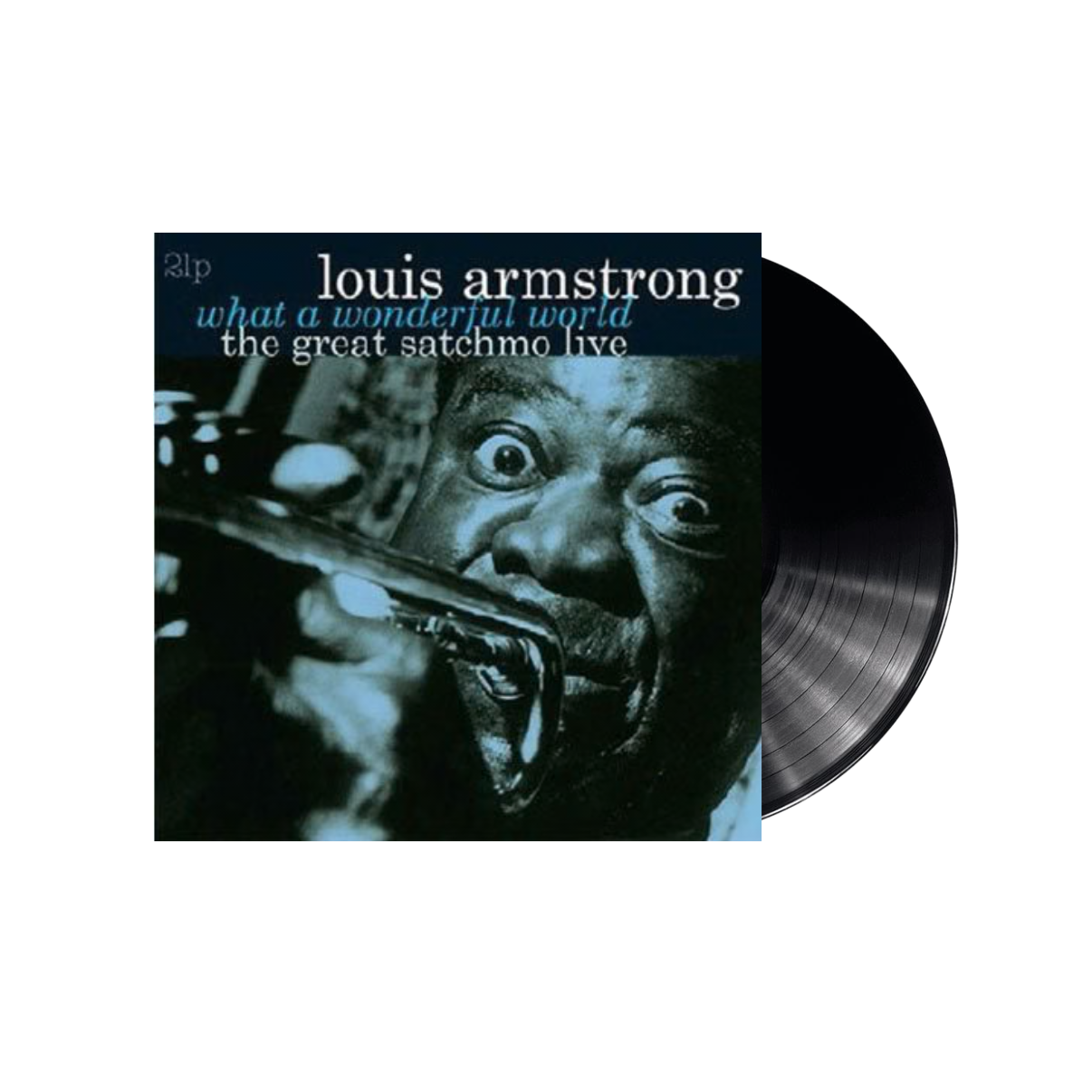 VINILO LOUIS ARMSTRONG - WHAT A WONDERFUL WORLD: GREAT SATCHMO LIVE