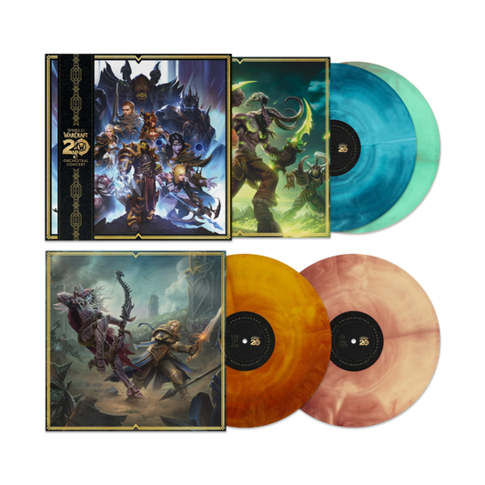BOXSET VARIOUS ARTISTS - WORLD OF WARCRAFT: 20 YEARS OF MUSIC (4LP/SEASONS OF AZEROTH COLOR VINYL)