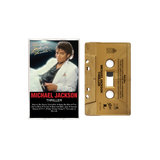 Cassette Michael Jackson - Thriller (Gold Metallic Cassette)