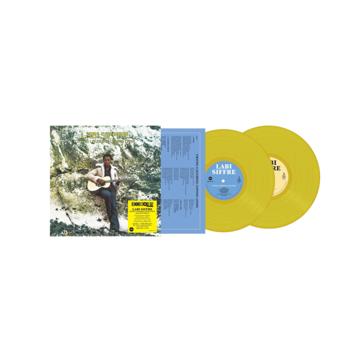 Vinilo Labi Siffre - Crying Laughing Loving Lying: Expanded Edition (2LP, Yellow Vinyl)