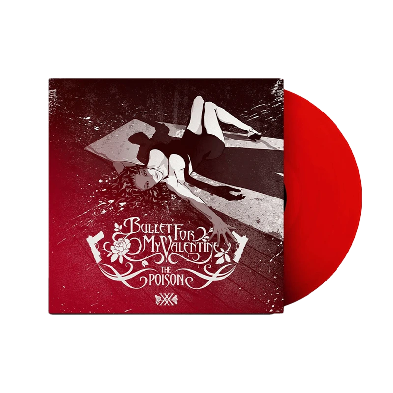 VINILO BULLET FOR MY VALENTINE - POISON (20TH ANNIVERSARY) (TRANSPARENT RED VINYL)