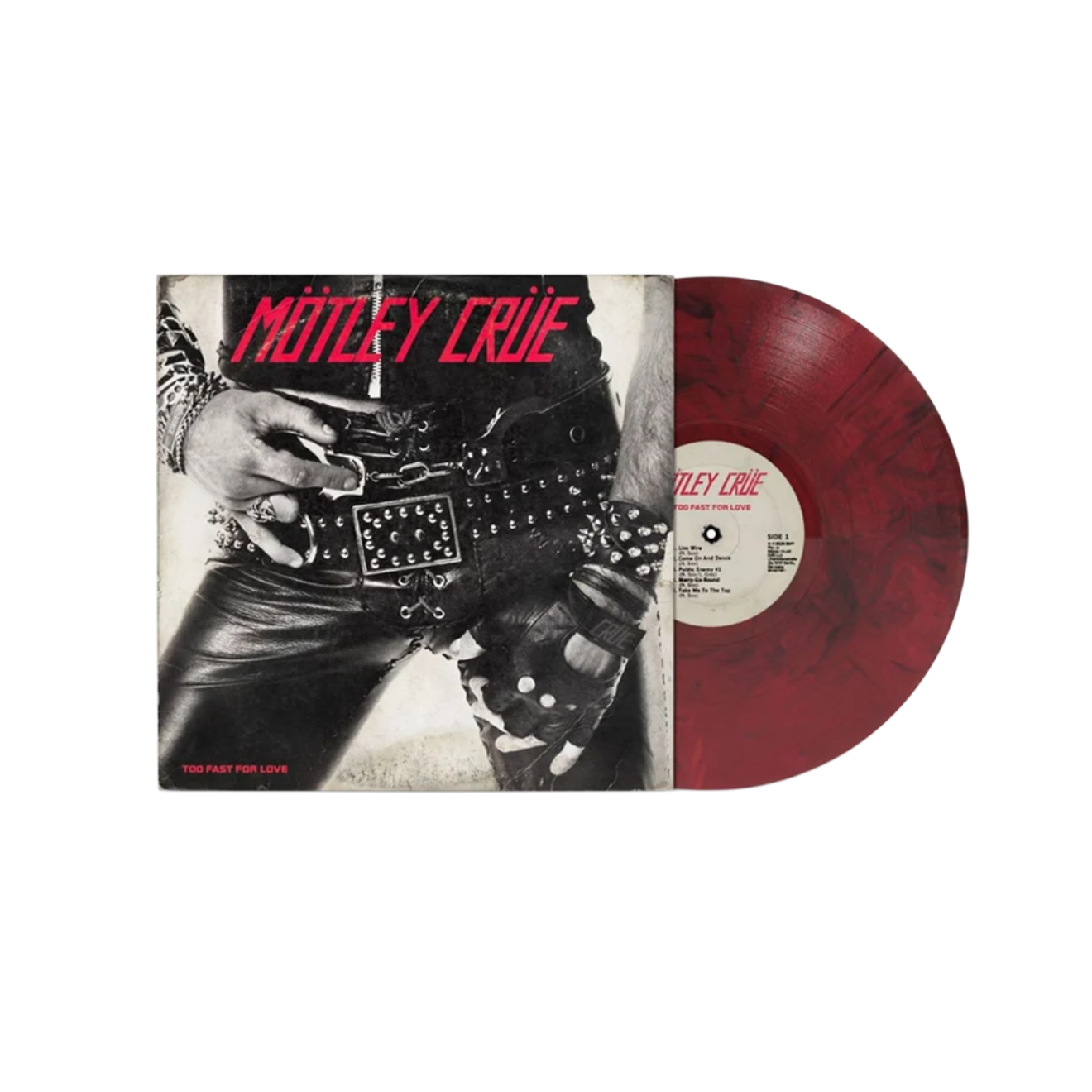 Vinilo Mötley Crüe - Too Fast For Love (45th Anniversary Edition) (Red/Black Smoke Vinyl)