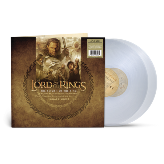 VINILO HOWARD SHORE - THE LORD OF THE RINGS: THE RETURN OF THE KING (OST) (2LP/PALANTIR CLEAR VINYL)