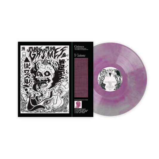 VINILO GRIMES - VISIONS (MAGENTA & GREEN GALAXY VINYL)