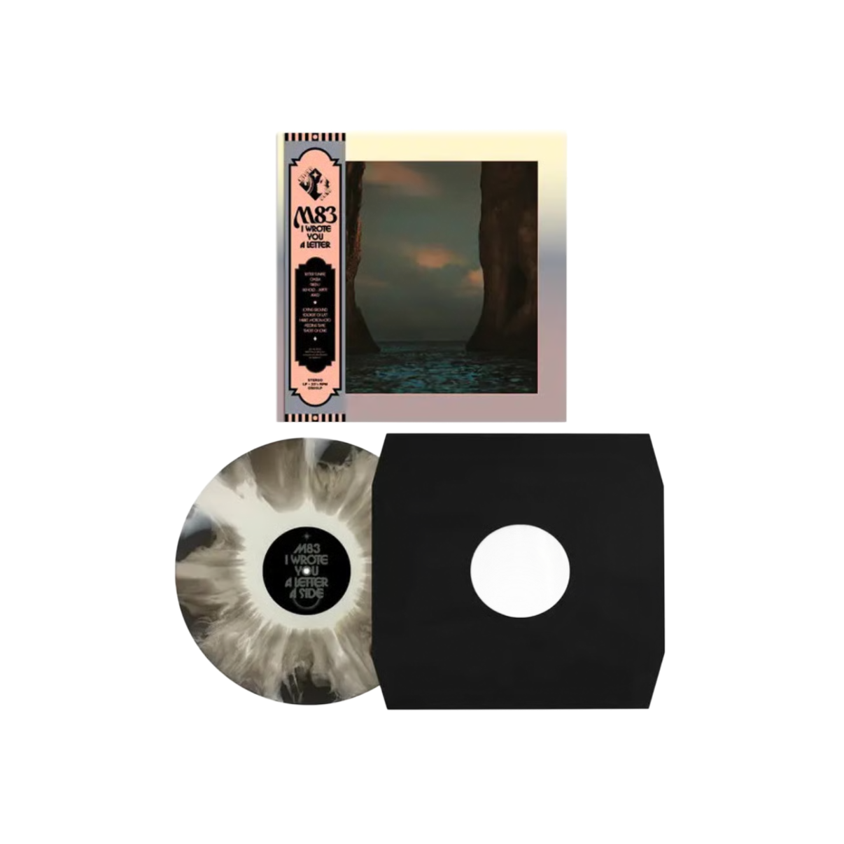Vinilo M83 - I Wrote You A Letter (Black/White Swirl Vinyl/Indie Exclusive)