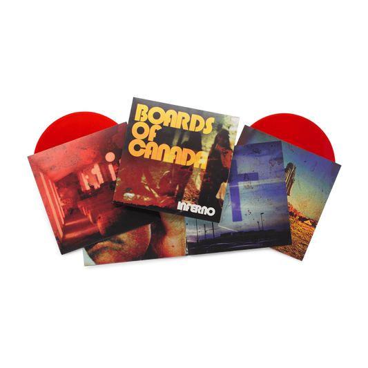 VINILO BOARDS OF CANADA - INFERNO (2LP/DELUXE/TRANSPARENT RED VINYL)