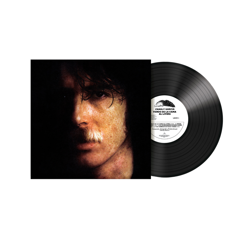 VINILO CHARLY GARCÍA - YENDO DE LA CAMA AL LIVNG