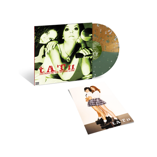 VINILO T.A.T.U. - 200 KM/H IN THE WRONG LANE  (GREEN/GOLD NUGGET SPLIT SPLATTER VINYL)