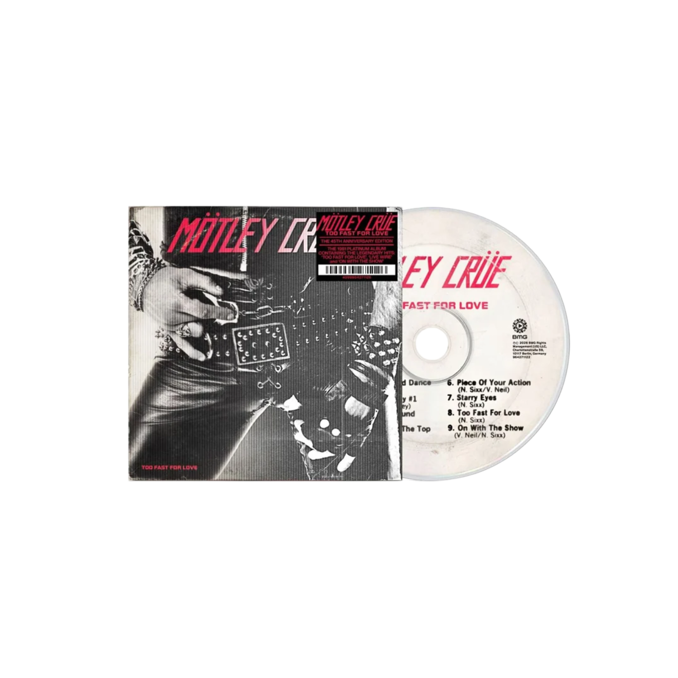 CD Mötley Crüe - Too Fast For Love (45th Anniversary Edition)