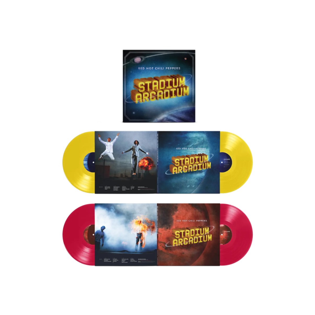 Vinilo Red Hot Chili Peppers - Stadium Arcadium (20th Anniversary/Limited Edition/Canary Yellow & Apple Red Vinyl/4LP)