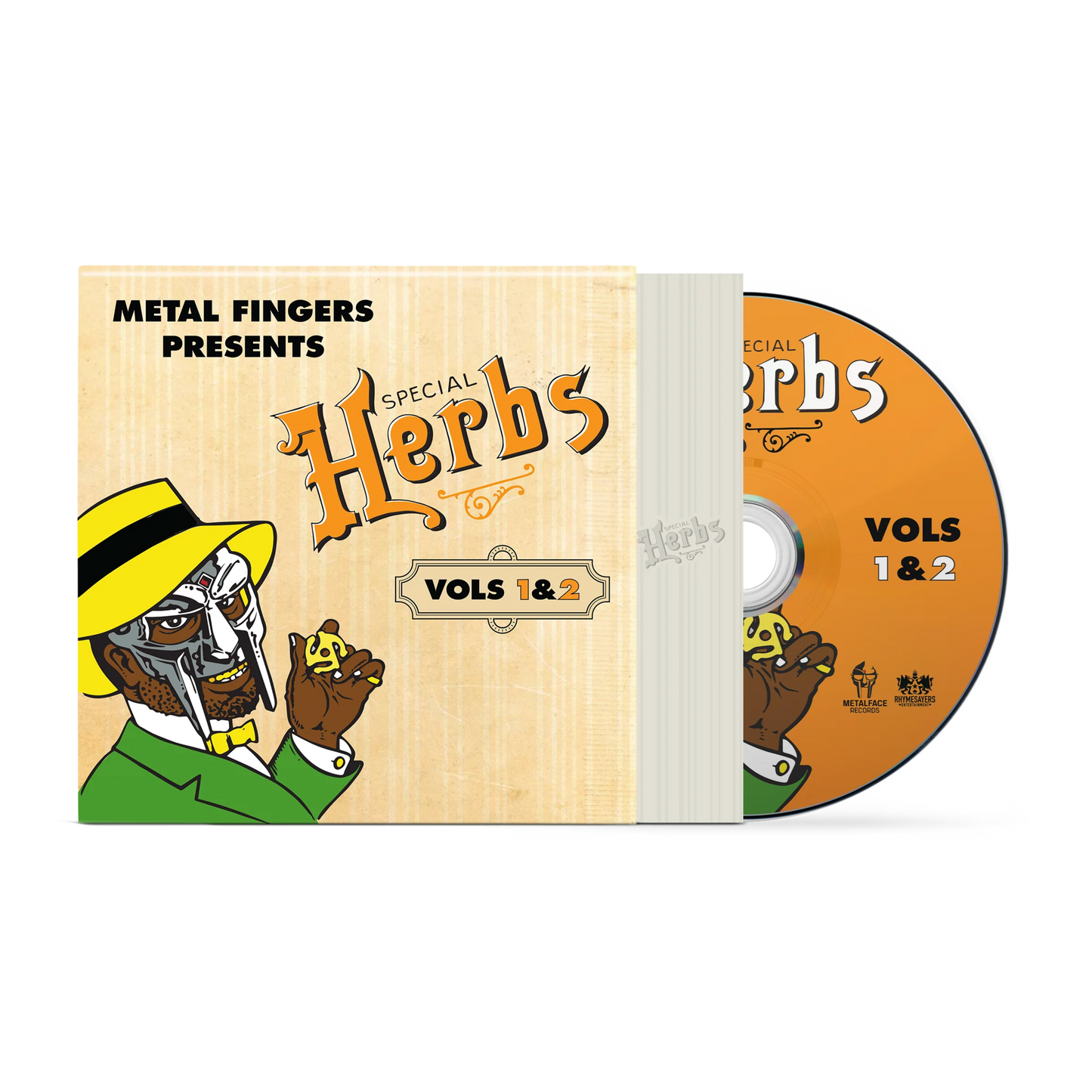 CD MF DOOM - METAL FINGERS PRESENTS: SPECIAL HERBS VOL. 1 & 2