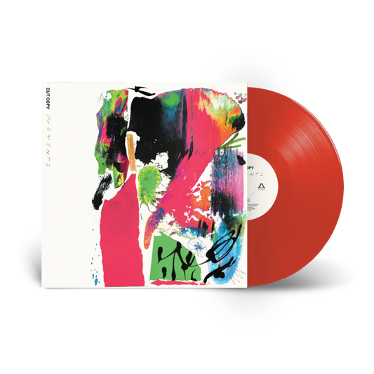VINILO CUT COPY - MOMENTS (APPLE RED OPAQUE VINYL)
