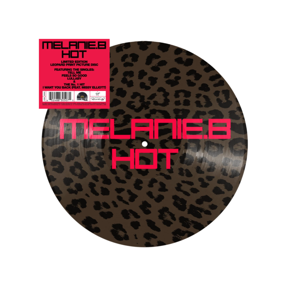Vinilo Melanie B - Hot (Picture Disc, Leopard Print) (RSD)