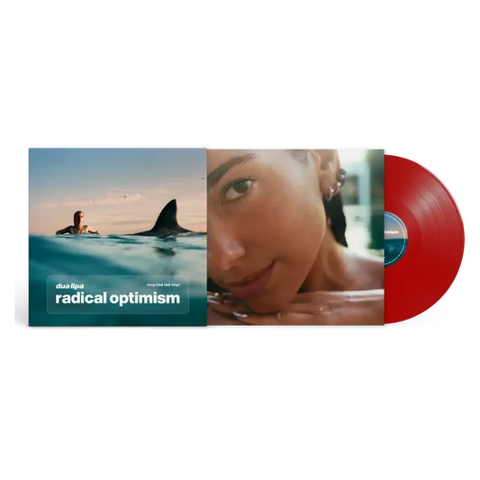 VINILO DUA LIPA - RADICAL OPTIMISM (CHERRY RED ECO COLOR VINYL)