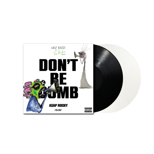 VINILO A$AP ROCKY - DON'T BE DUMB (BLACK/WHITE VINYL/2LP)