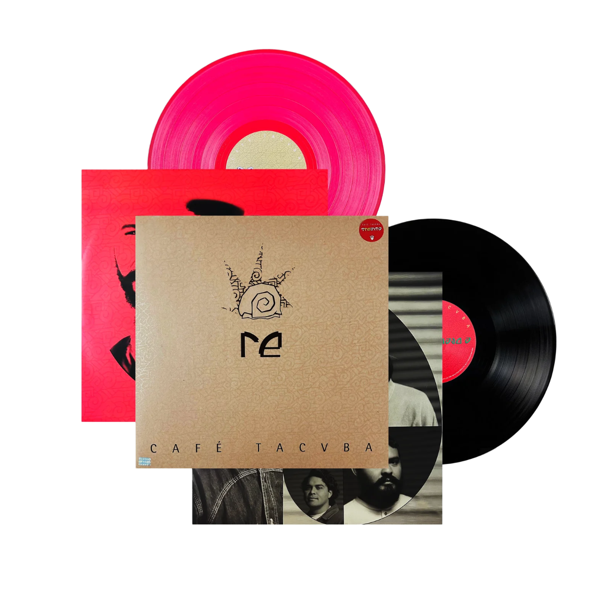 VINILO CAFE TACVBA - RE (2LP/RED/BLACK VINYL)