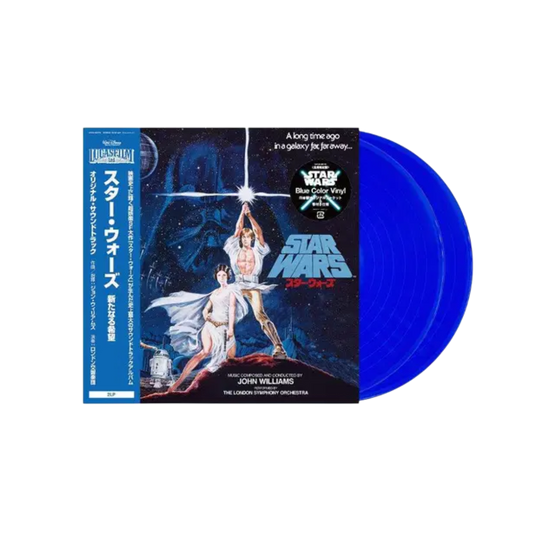 VINILO VARIOUS ARTISTS - STAR WARS: A NEW HOPE OST (CLEAR DEEP BLUE VINYL/2LP)