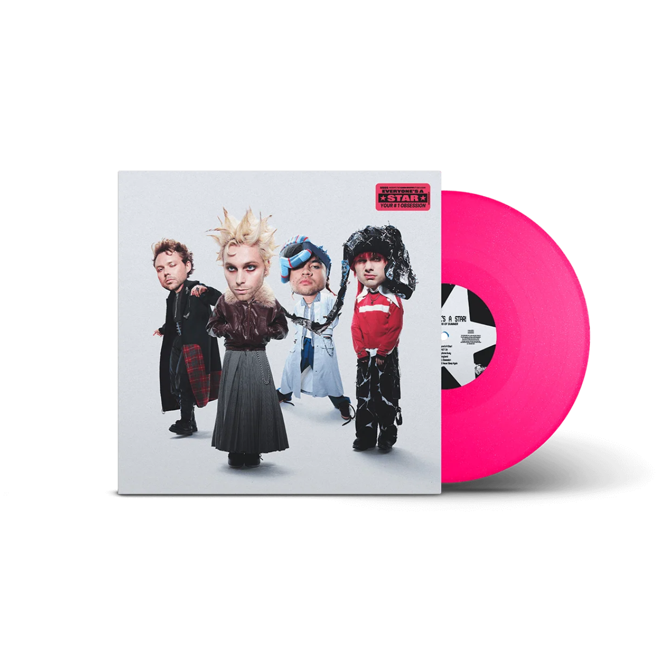 Vinilo 5 Seconds Of Summer - Everyone's A Star! (Neon Pink Glitter Vinyl)