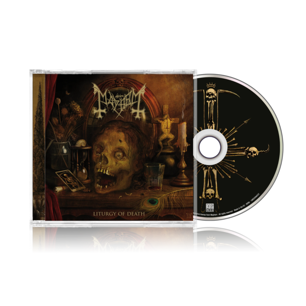 CD MAYHEM - LITURGY OF DEATH (JEWELCASE)