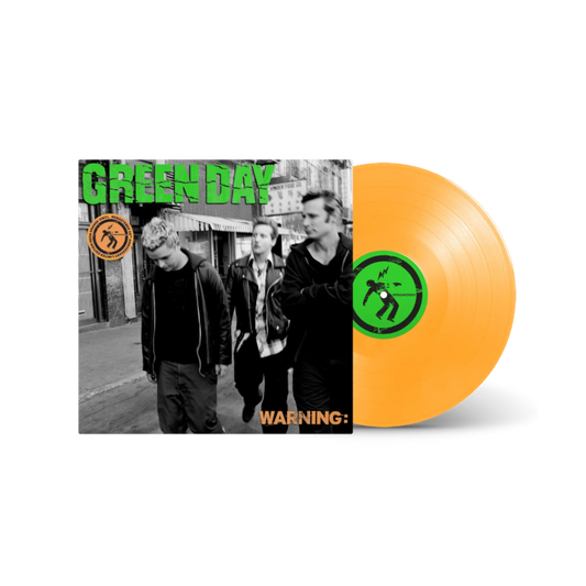 VINILO GREEN DAY - WARNING (25TH ANNIVERSARY DELUXE EDITION/NEON ORANGE VINYL)