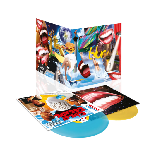 VINILO BLUR - THE GREAT ESCAPE (30TH ANNIVERSARY/2LP/BLUE & YELLOW VINYL)