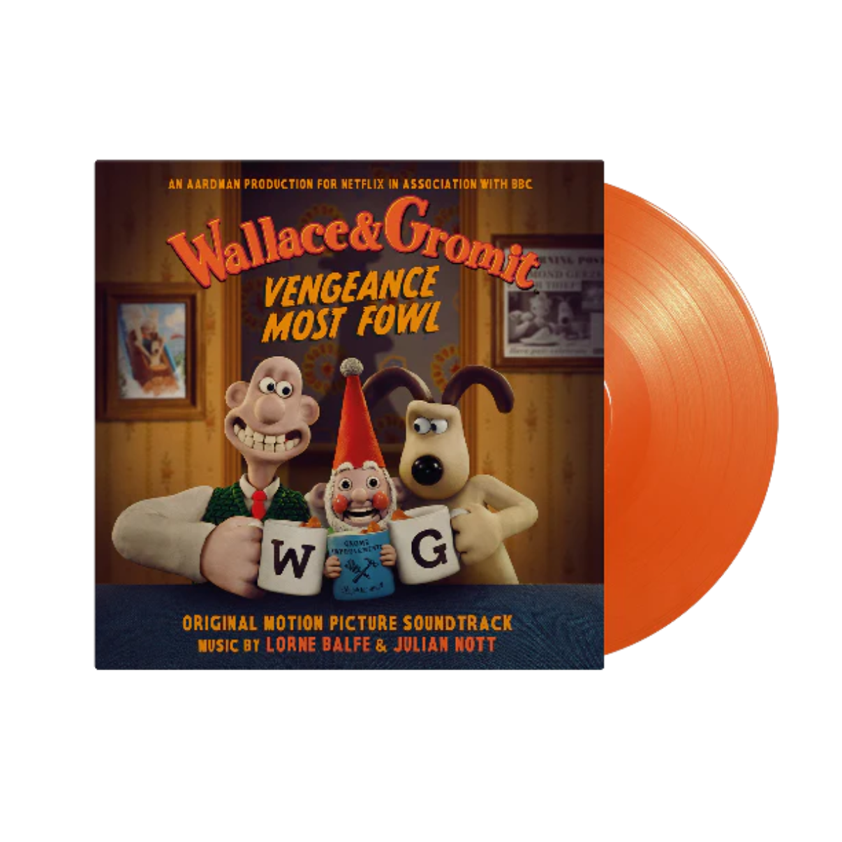 VINILO LORNE BALFE & JULIAN NOTT - WALLACE & GROMIT: VENGEANCE MOST FOWL (OST) (ORANGE VINYL)