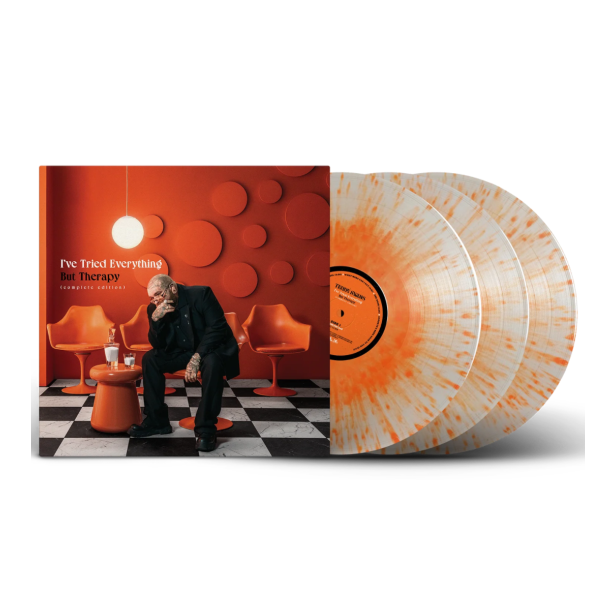 VINILO TEDDY SWIMS - I'VE TRIED EVERYTHING BUT THERAPY (COMPLETE EDITION/3LP/MILKY CLEAR & ORANGE SPLATTER VINYL)