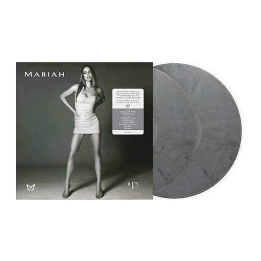 VINILO MARIAH CAREY - #1’S (2 LP/METALLIC SILVER & BLACK SWIRL VINYL)