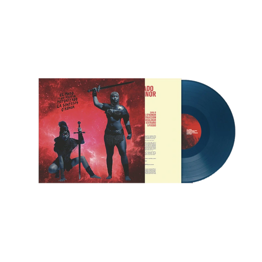 VINILO EL MATO A UN POLICIA MOTORIZADO - LA SINTESIS O'KONOR (BLUE VINYL)