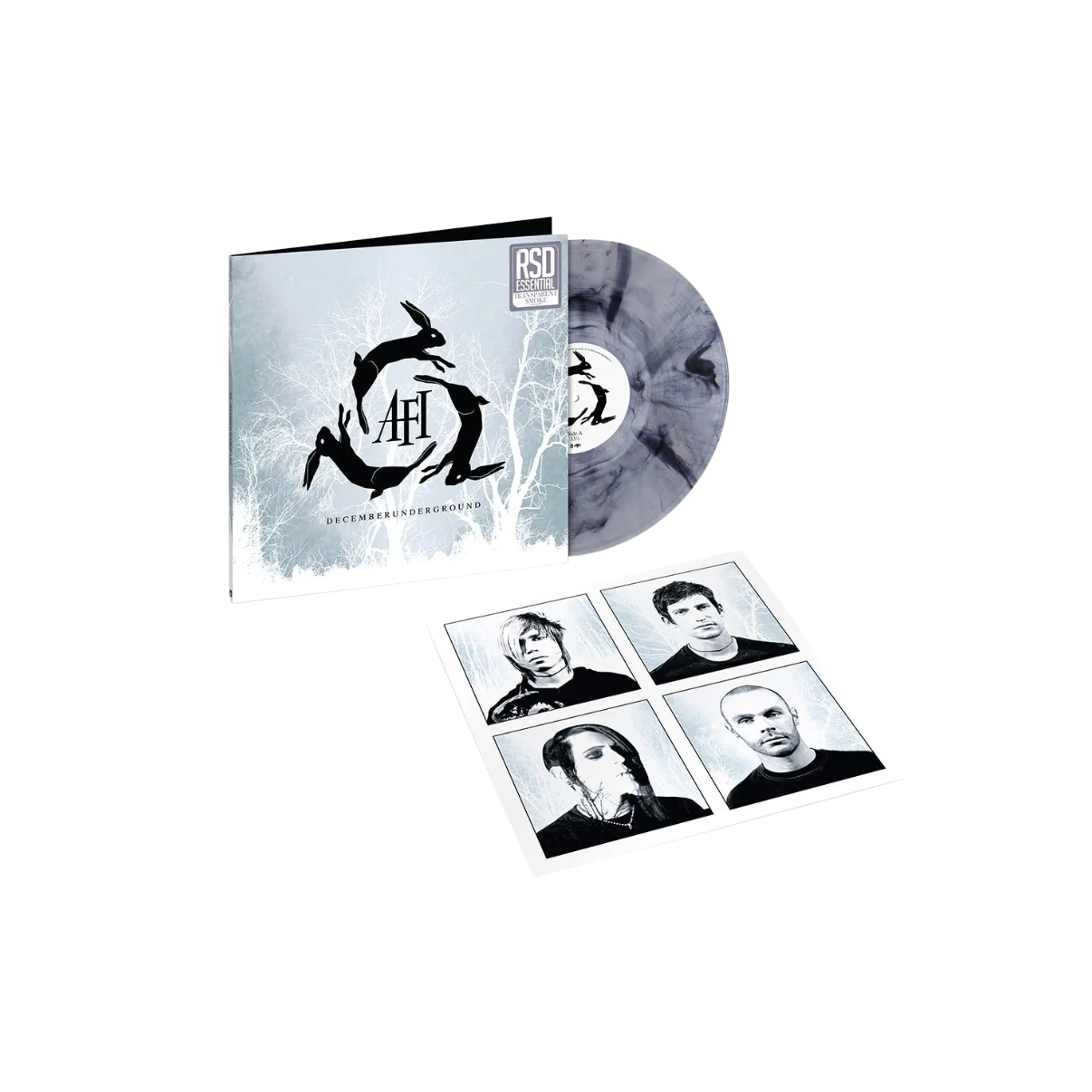 VINILO AFI - DECEMBERUNDERGROUND (TRANSPARENT SMOKE VINYL) (RSD ESSENTIAL)