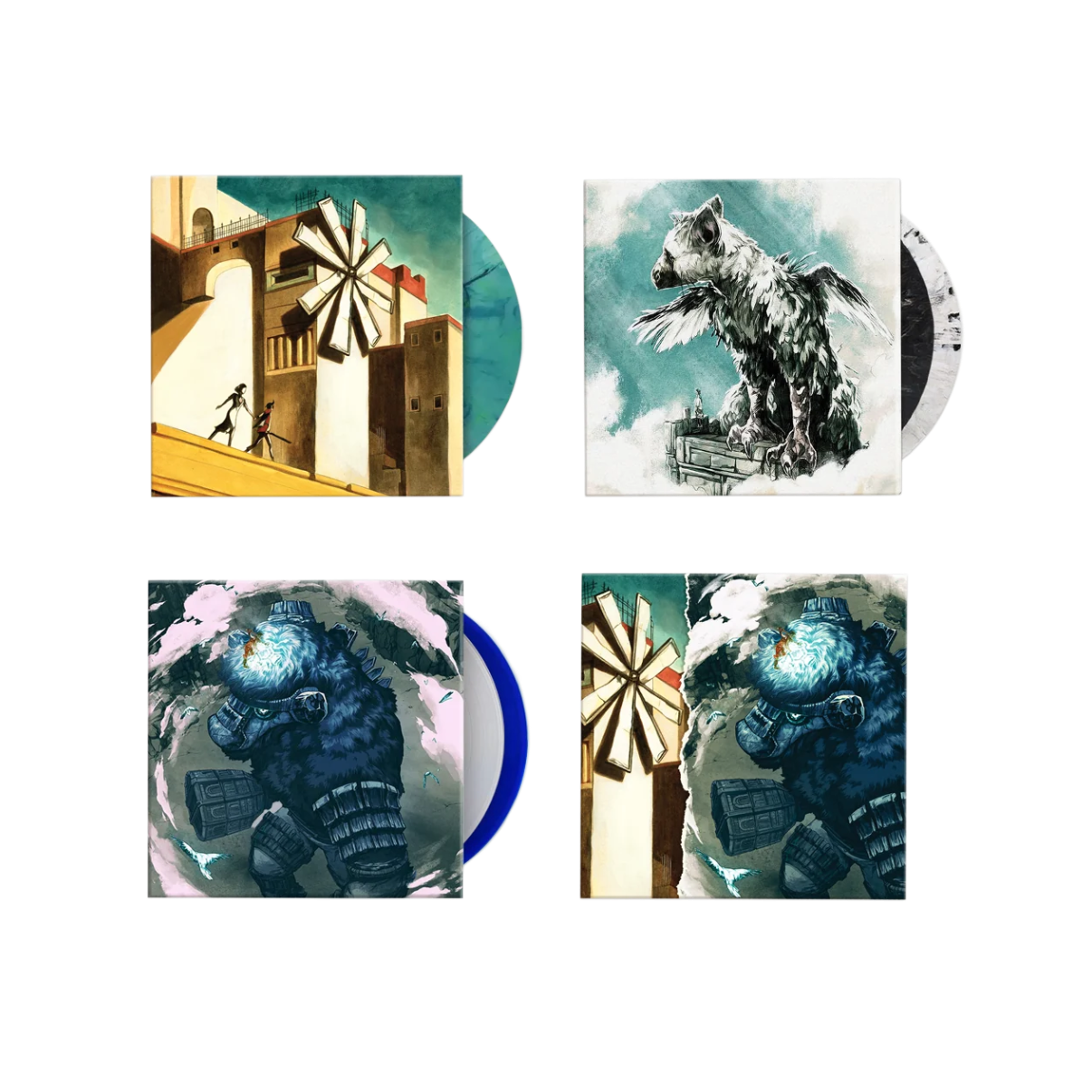 Boxset Various Artists - Team Ico Trilogy (5LP Color Vinyl Boxset)