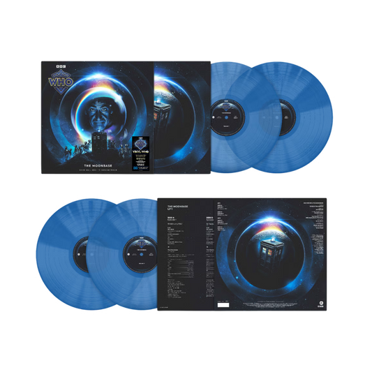VINILO DOCTOR WHO - MOONBASE (2LP/BLUE VINYL)