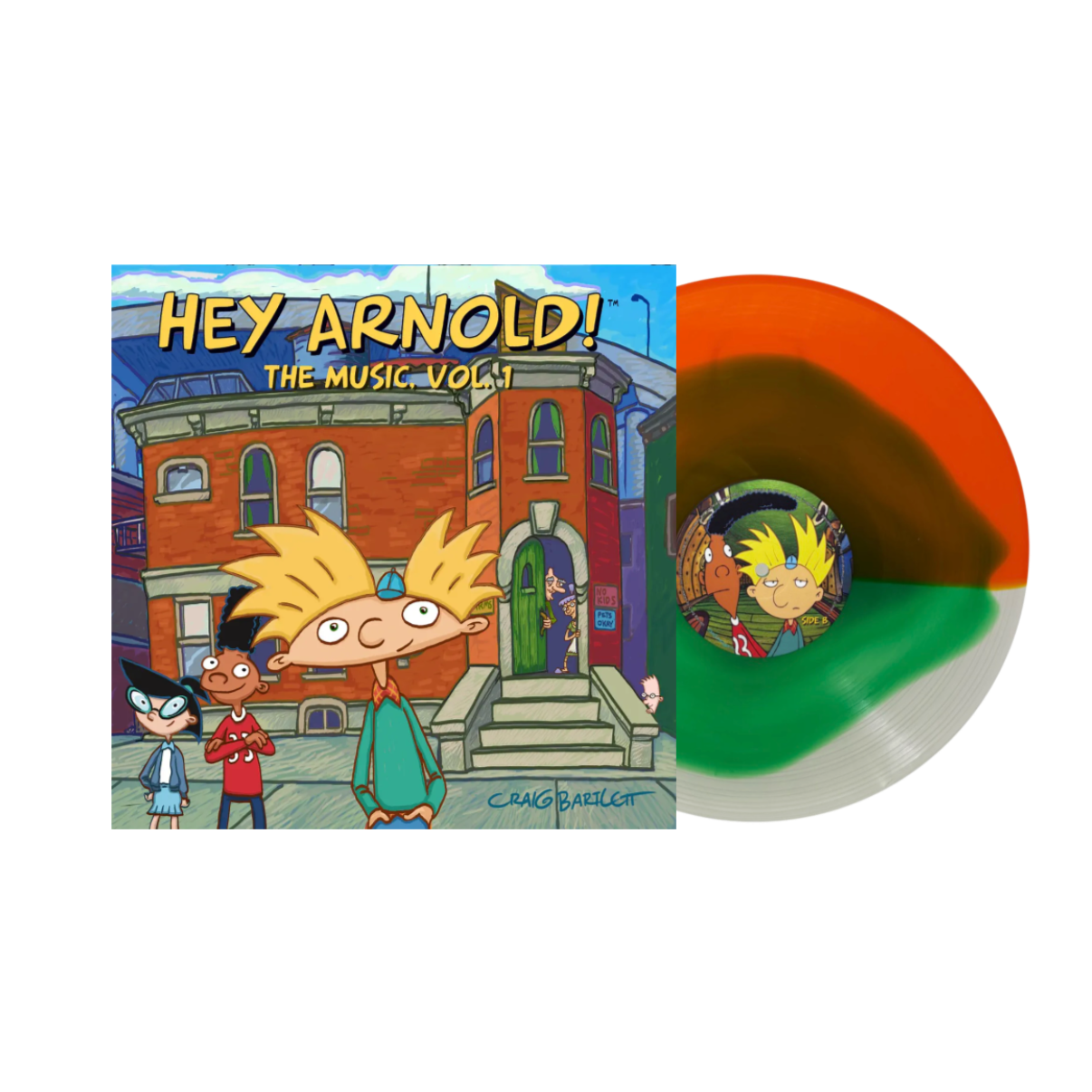VINILO JIM LANG - HEY ARNOLD! - THE MUSIC VOL.1