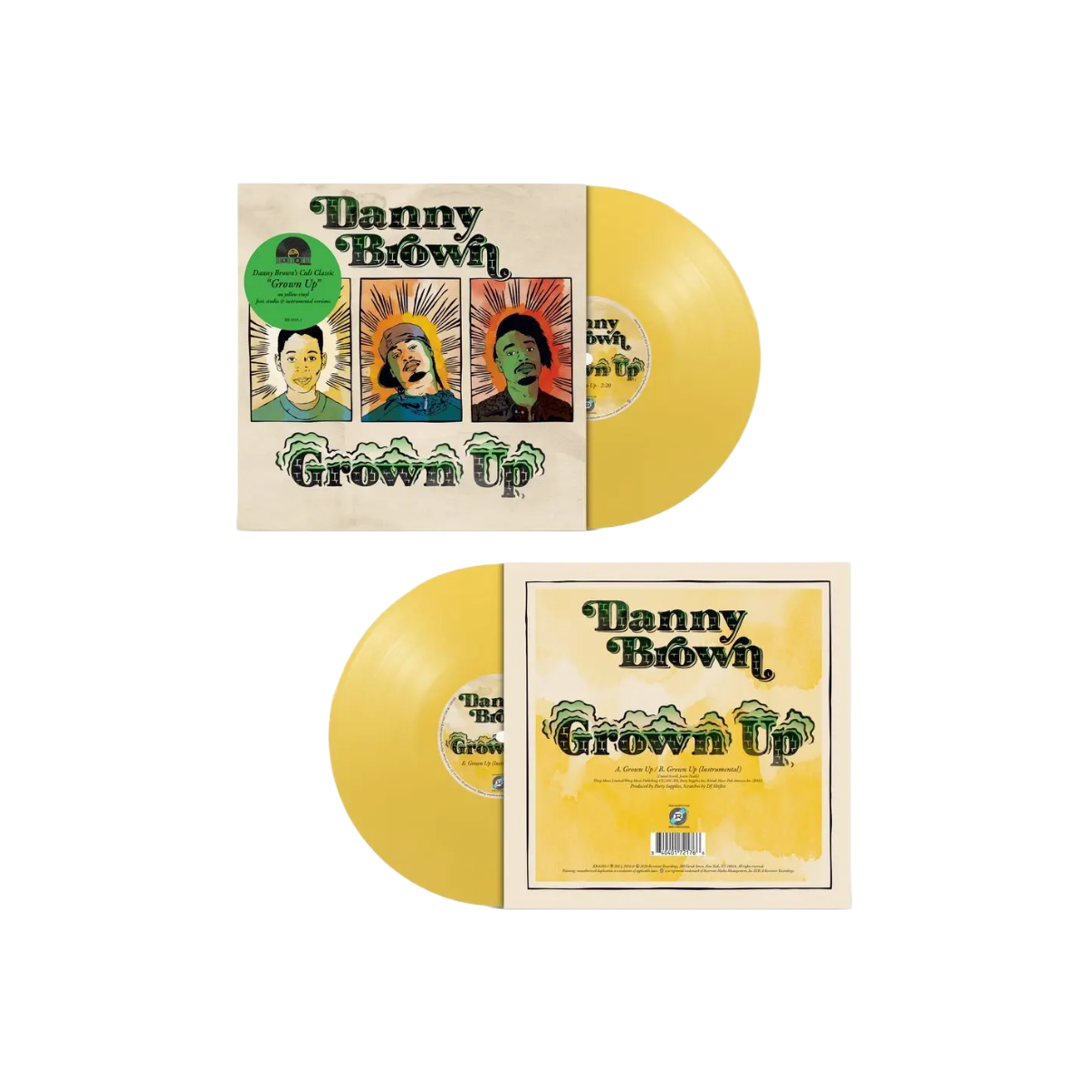 Vinilo Danny Brown - Grown Up / Grown Up (Instrumental) (RSD 2026)