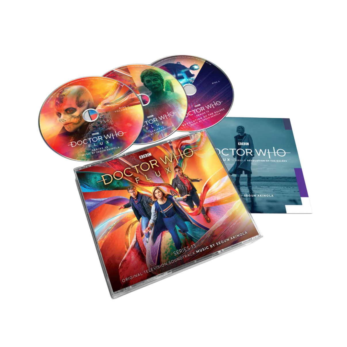 CD SEGUN AKINOLA - DOCTOR WHO SERIES 13 - FLUX/REVOLUTION OF THE DALEKS OST