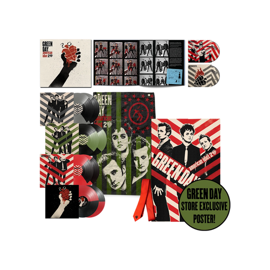 BOXSET GREEN DAY - AMERICAN IDIOT (20TH ANNIVERSARY/DELUXE SET/8-COLOR VINYL/BLU-RAY)