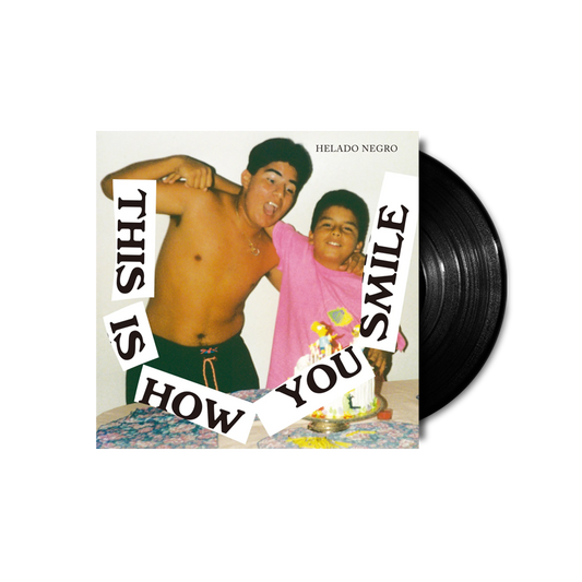 VINILO HELADO NEGRO - THIS IS HOW YOU SMILE