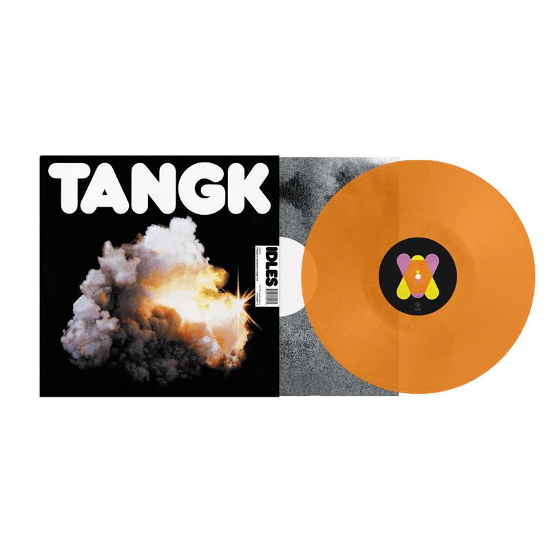 VINILO IDLES - TANGK (TRANSPARENT ORANGE VINYL)