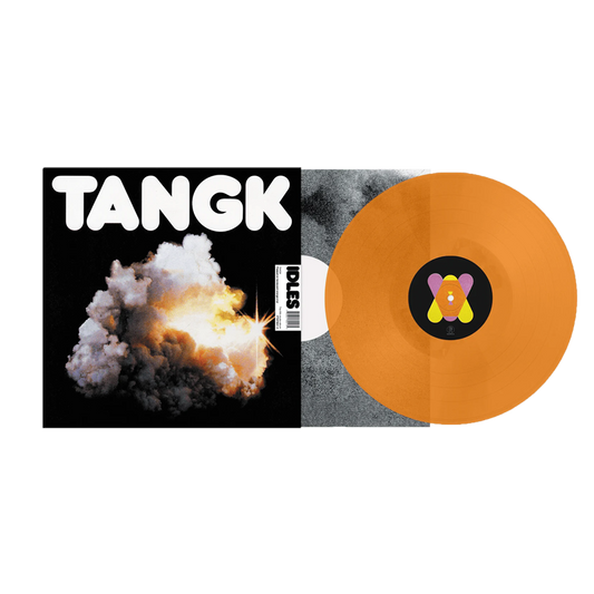 VINILO IDLES - TANGK (TRANSPARENT ORANGE VINYL)