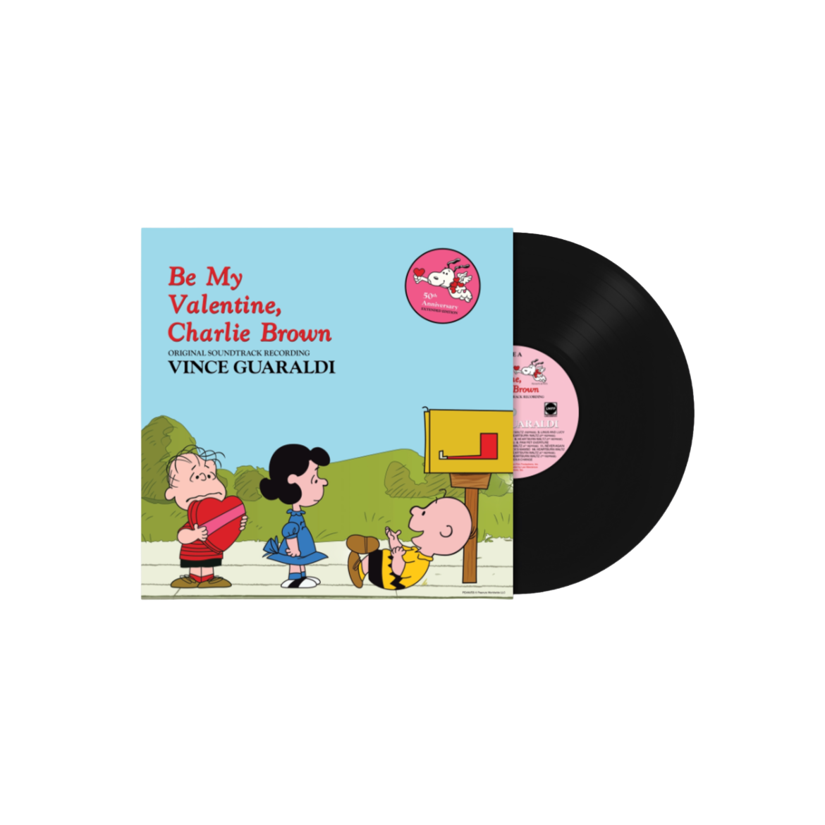 VINILO VINCE GUARALDI - BE MY VALENTINE, CHARLIE BROWN
