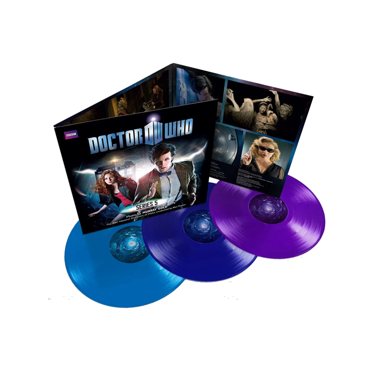 VINILO VARIOUS ARTISTS - DOCTOR WHO SERIES 5 OST (DIAMOND ANNIVERSARY) (3LP/COLOR VINYL)