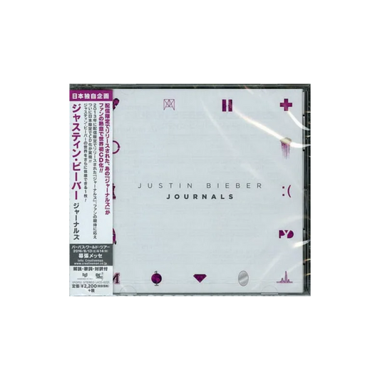 CD JUSTIN BIEBER - JOURNALS (JAPAN EDITION)