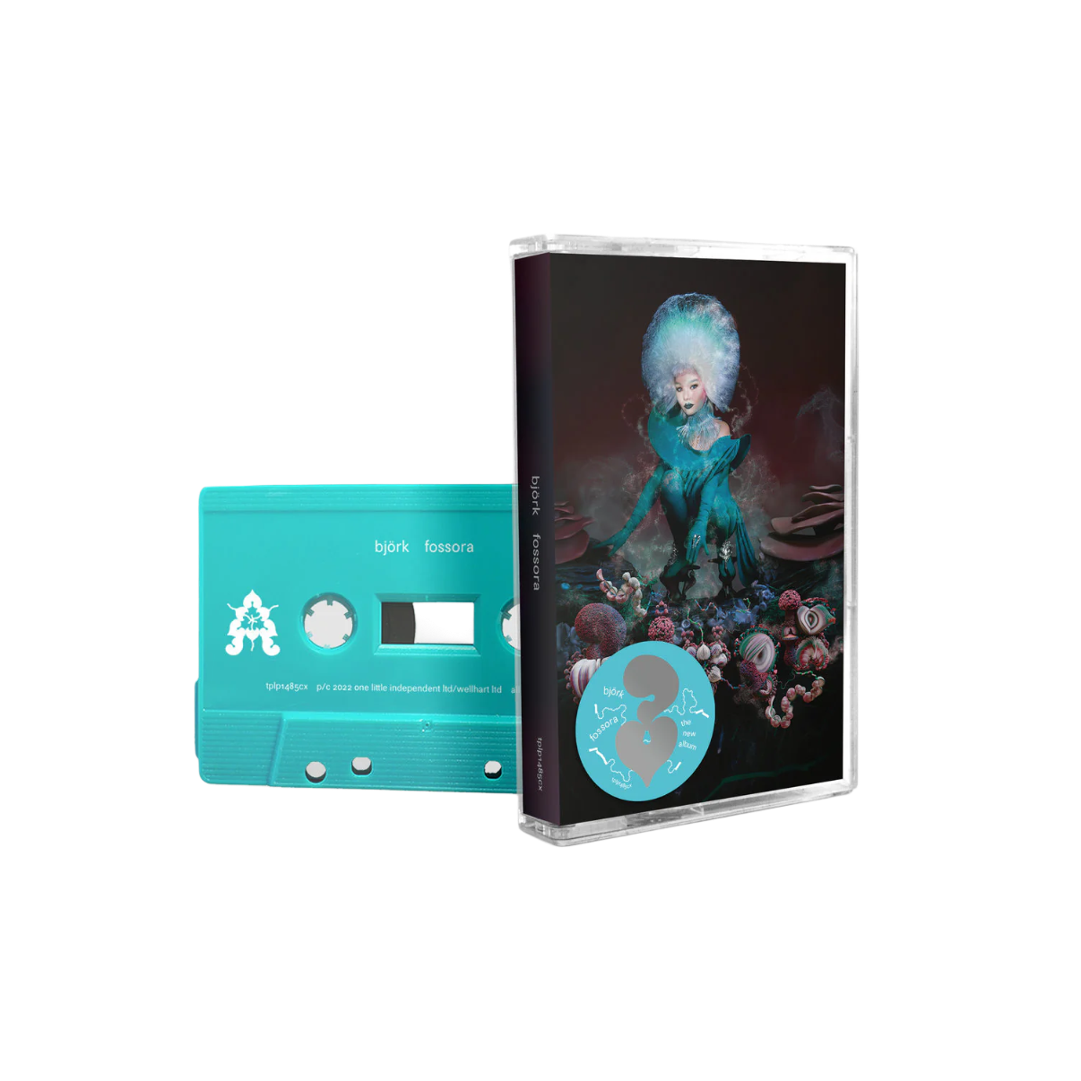 CASSETTE BJORK - FOSSORA (TURQUOISE CASSETTE)