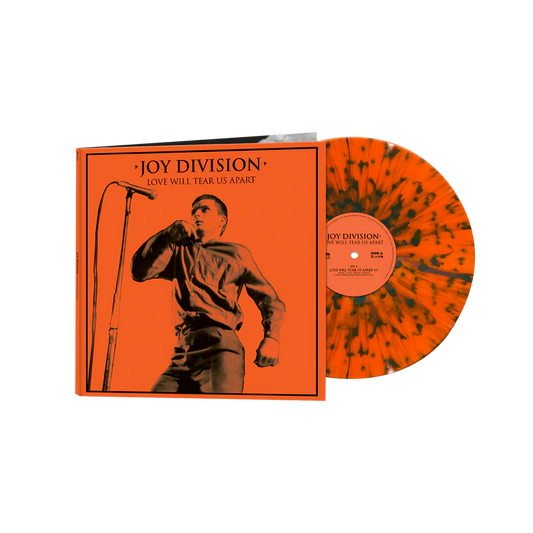 VINILO JOY DIVISION - LOVE WILL TEAR US APART (ORANGE/BLACK SPLATTER VINYL)