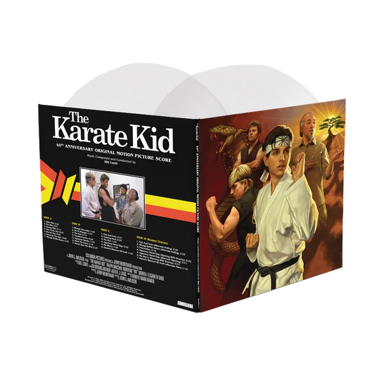 VINILO BILL CONTI - KARATE KID: 40TH ANNIVERSARY OST (CLOUDY CLEAR VINYL/2LP)
