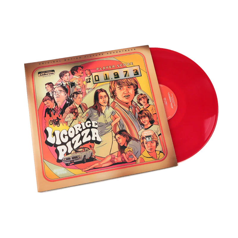 VINILO VARIOUS ARTISTS - LICORICE PIZZA OST (RED VINYL)