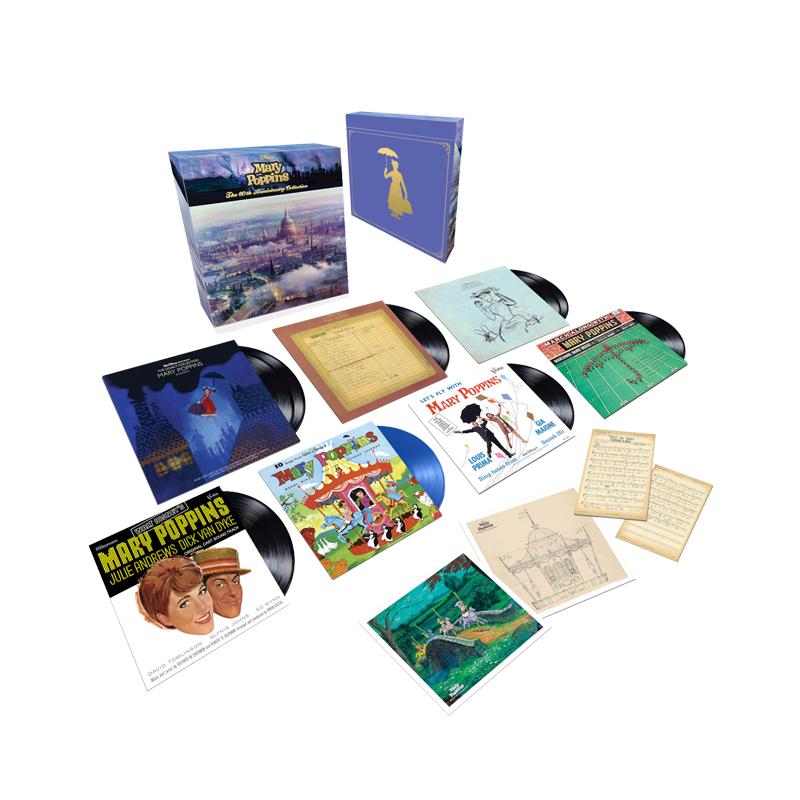 Boxset Various Artists - Mary Poppins: The 60th Anniversary Collection (7LP)